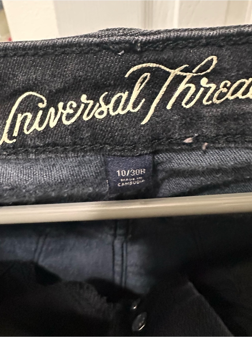 Universal Thread Black Denim Jeans - High Waist - Picture 2 of 3